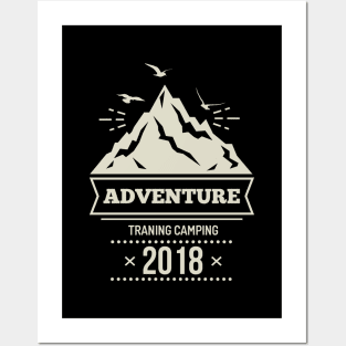 Adventure Camping 2018 Posters and Art